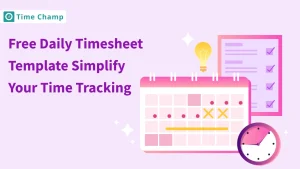 free daily timesheet templates