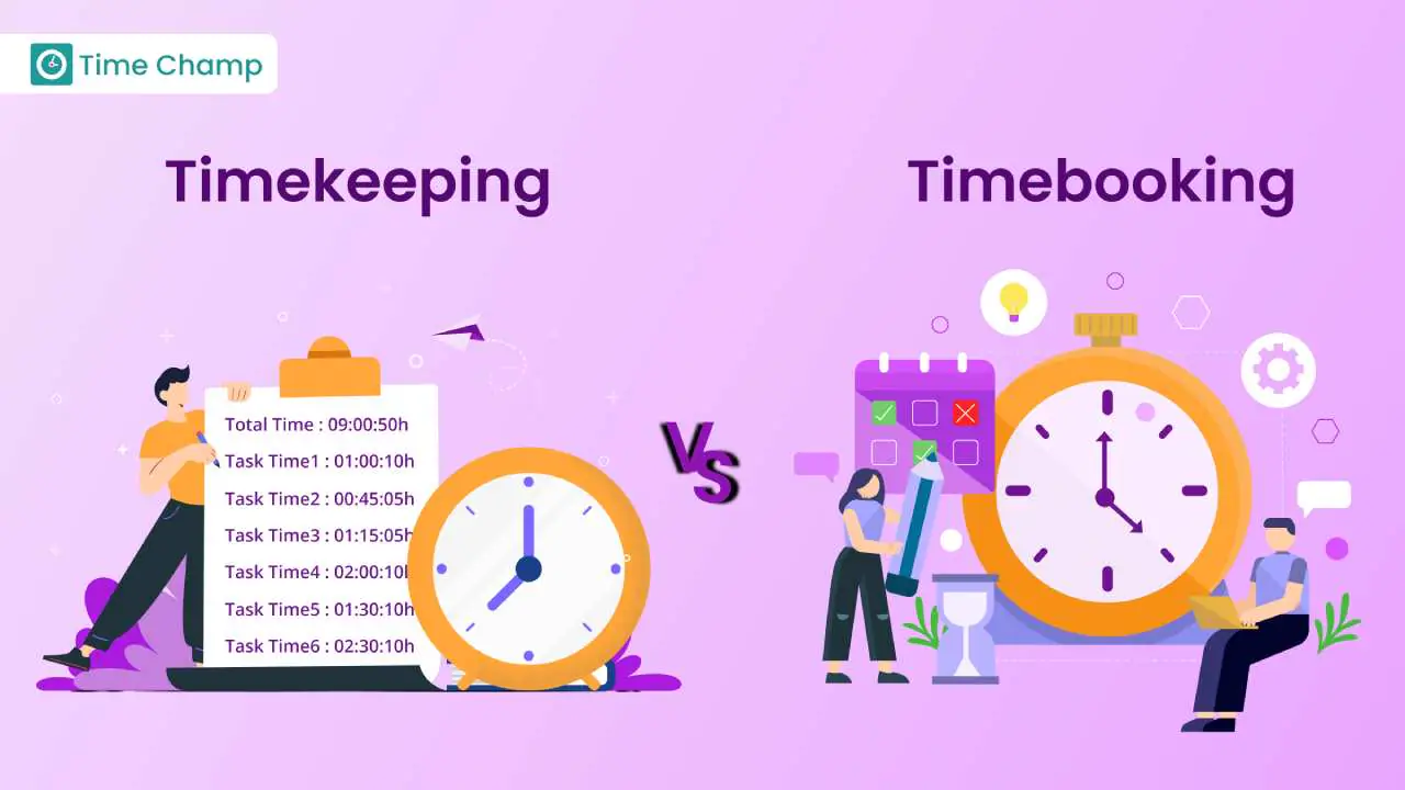 Timekeeping vs Time booking