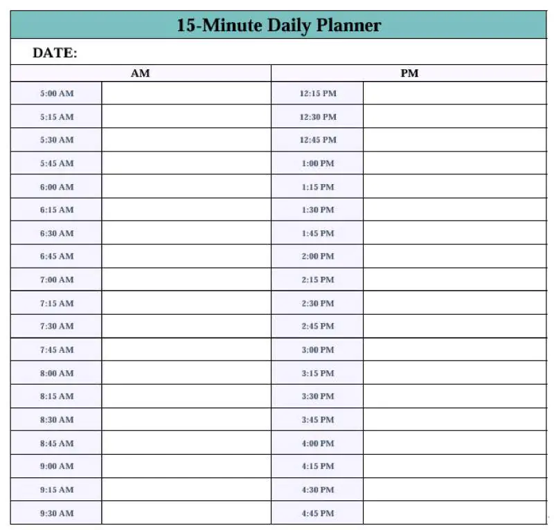 15-minute-daily-time-blocking-template